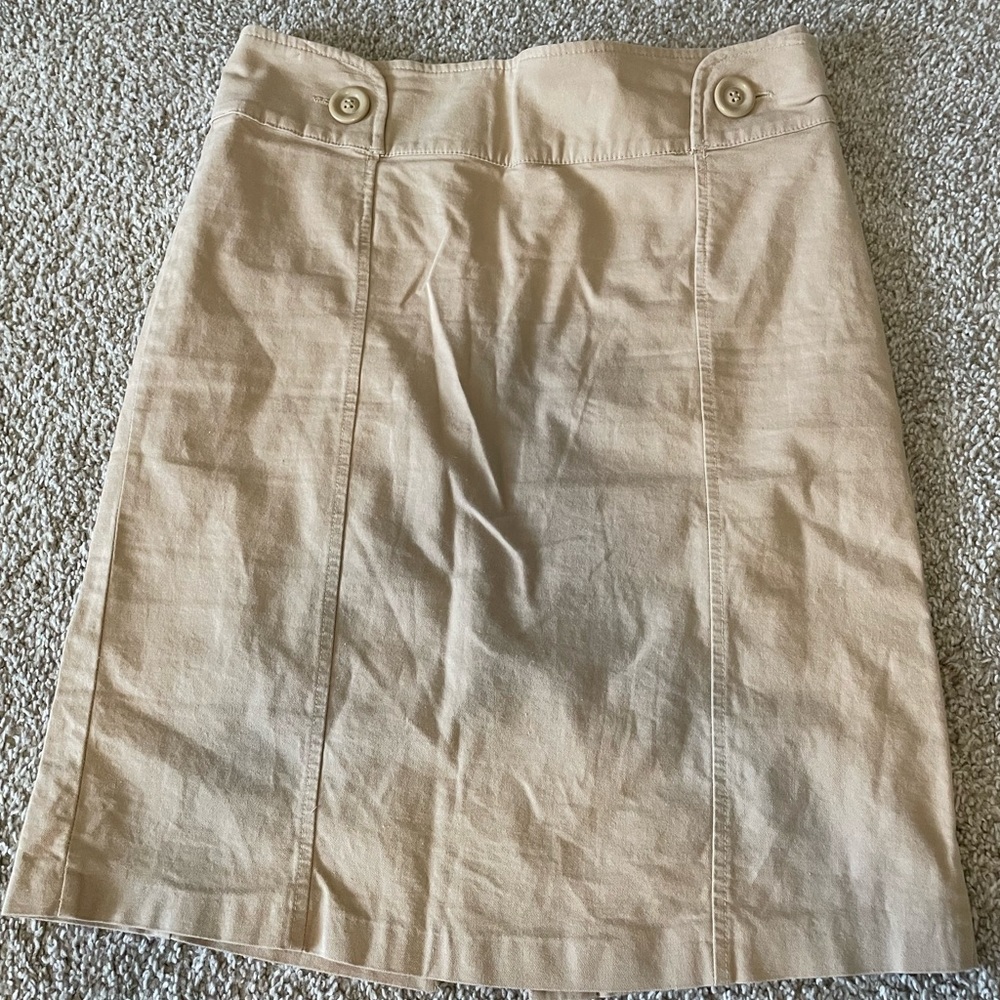 Khaki skirt